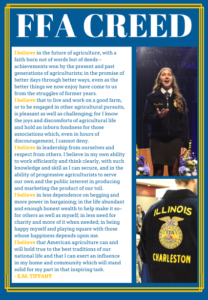 Taking the Stage: The First National Spanish FFA Creed